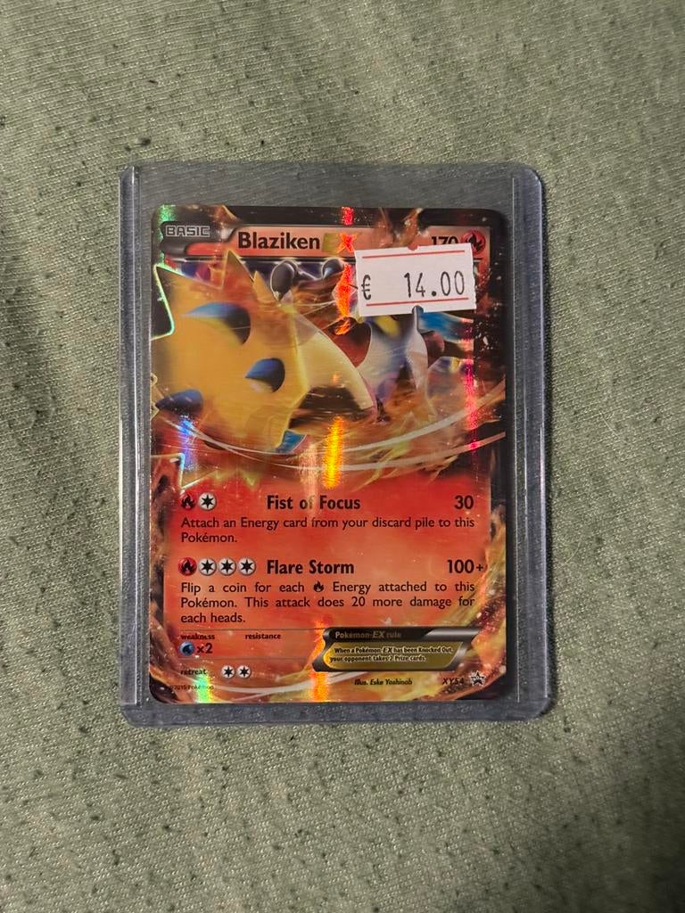 Blaziken ex xy54 nm, Ophalen of Verzenden, Zo goed als nieuw