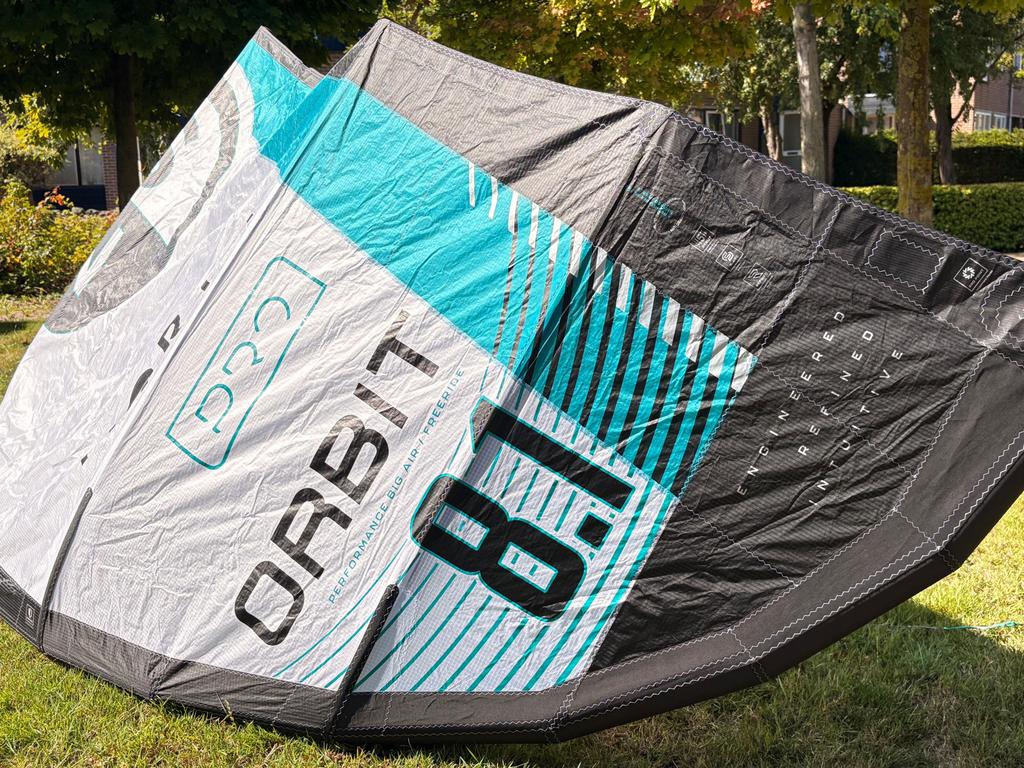 North Orbit pro 2025 8.1m² - Zeer goede staat, Watersport en Boten, Kitesurfen, Zo goed als nieuw, Kitesurf-set, 8 m², Geen board