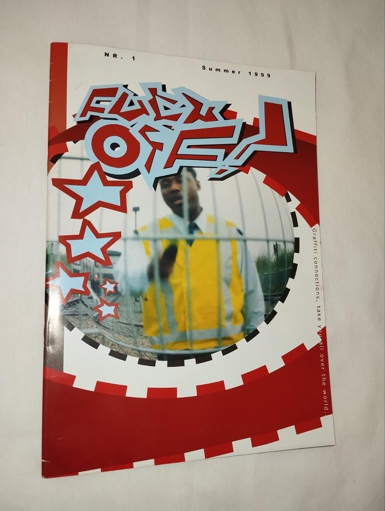 FUCK OFF! Issue #1 (RARE) '99 (NEDERLANDS) graffiti magazine, Boeken, Kunst en Cultuur | Fotografie en Design, Ophalen of Verzenden