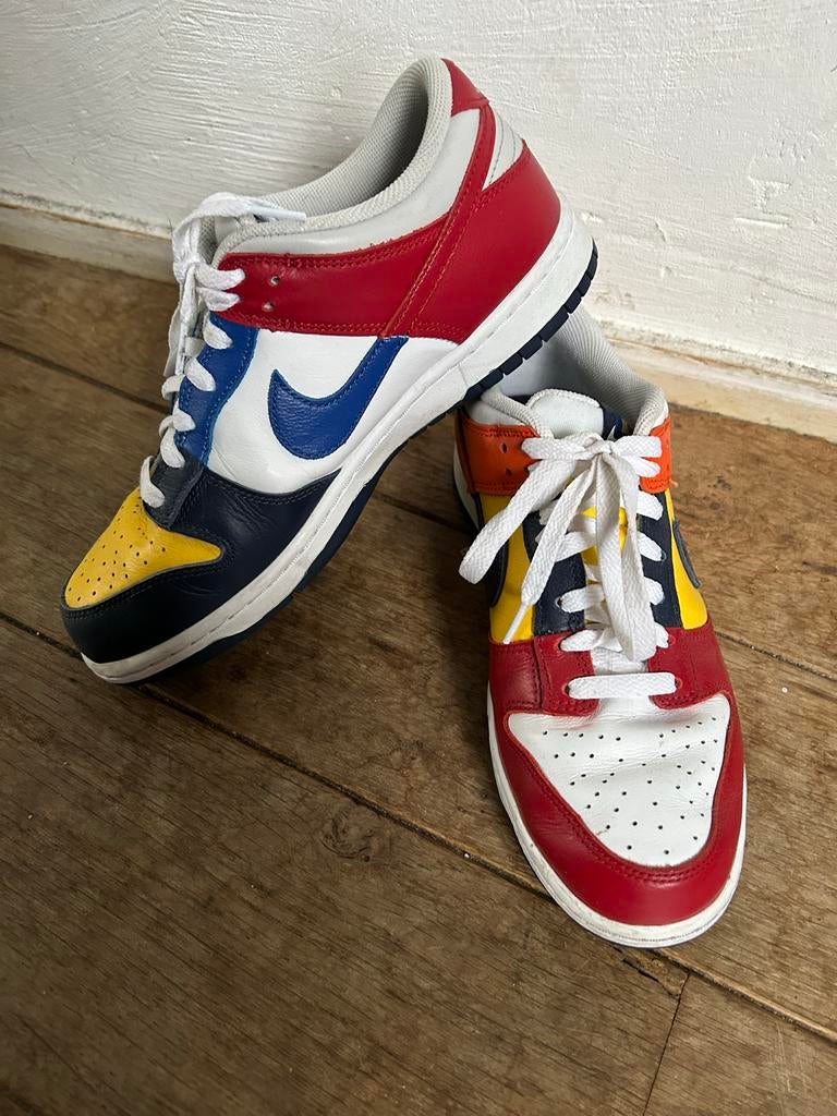 Nike Dunk Low QS CO.JP What The, Kleding | Heren, Schoenen, Ophalen of Verzenden, Gedragen, Overige kleuren, Sneakers of Gympen