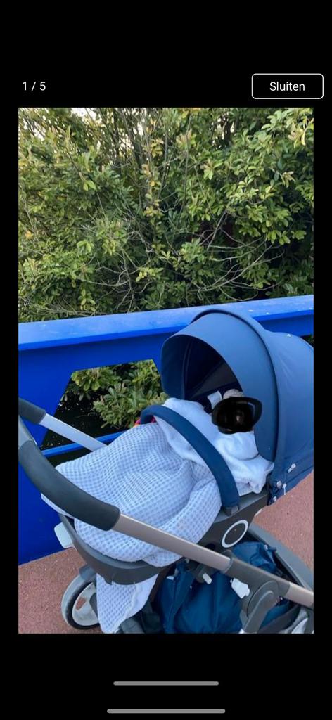 Babywagen stokke, Kinderen en Baby's, Kinderwagens en Combinaties, Ophalen of Verzenden, Zo goed als nieuw, Overige merken