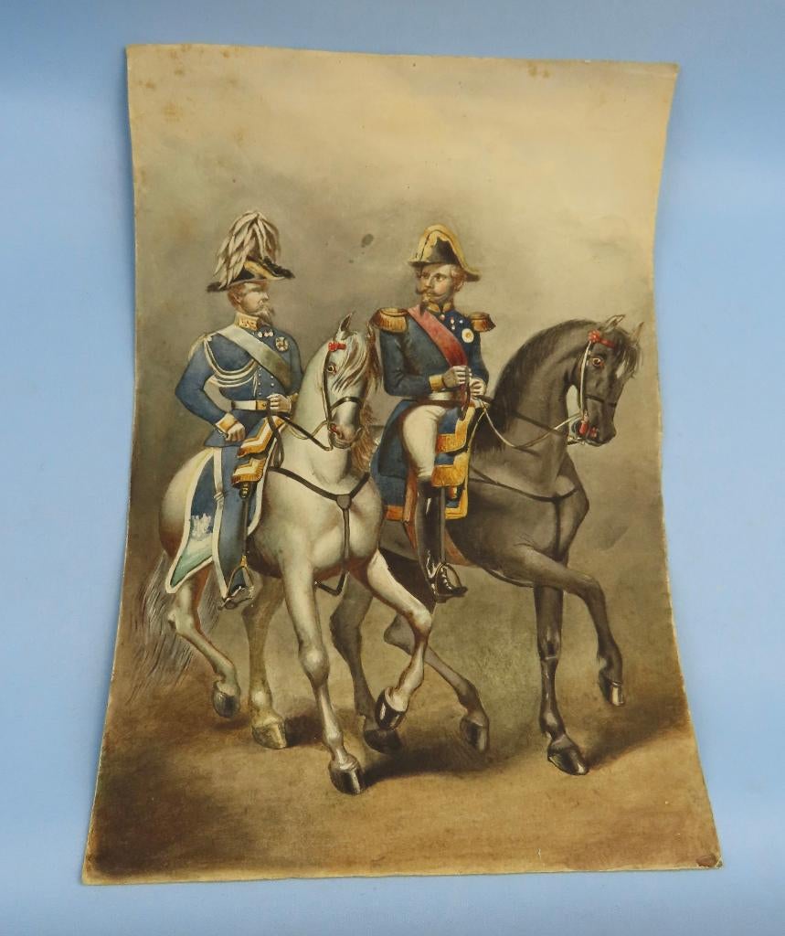 W.C. Staring - 1847-1916 - aquarel - gesigneerd, Ophalen of Verzenden