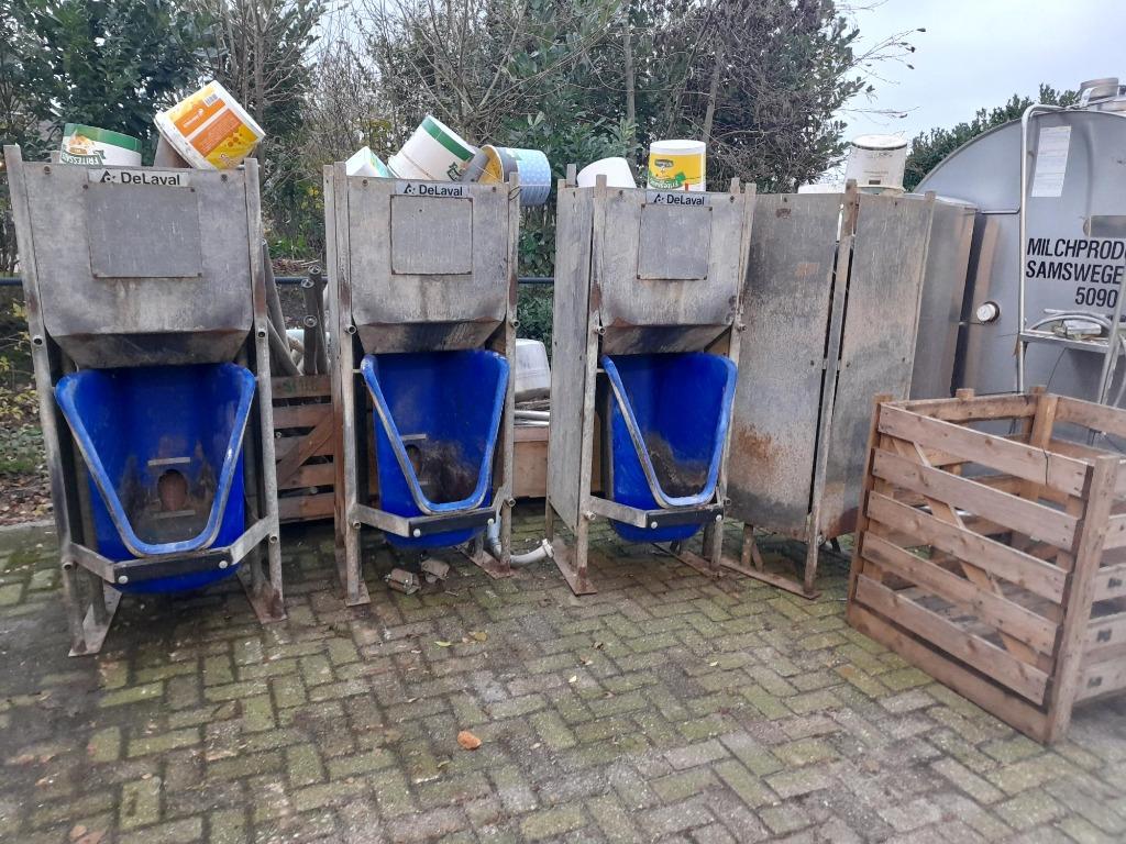 DeLaval krachtvoerboxen, Ophalen of Verzenden, Veehouderij, Voertechniek