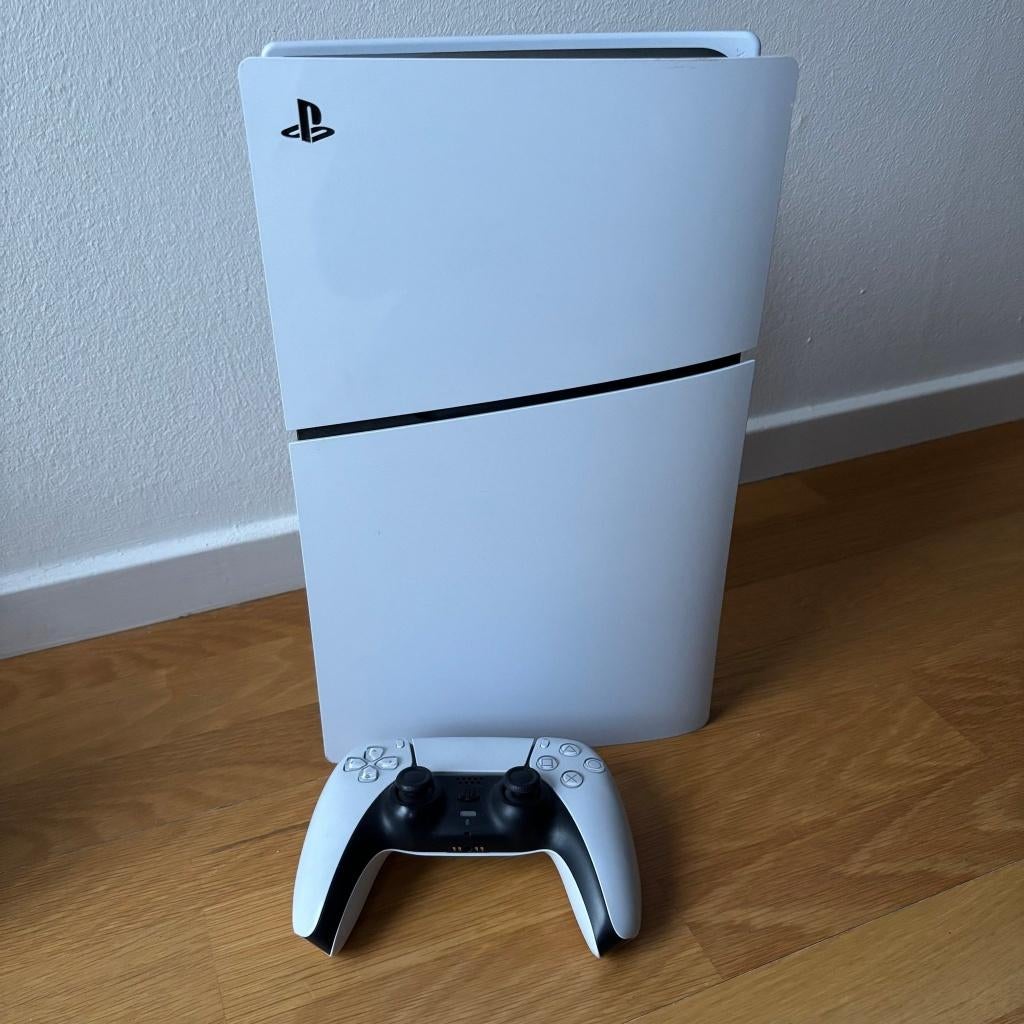 Playstation 5 Digital Edition + extra verzekering tot 2028, Ophalen, Zo goed als nieuw, Playstation 5 Digital