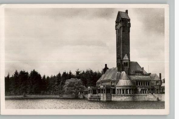 Park de Hooge Veluwe Slot St. Hubertus ANWB wandeling  1948, Ophalen of Verzenden, 1940 tot 1960, Ongelopen, Gelderland
