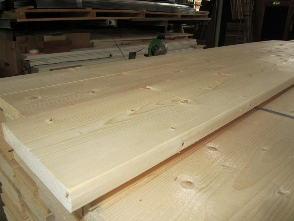 steigerplanken vuren  geschaafd, Doe-het-zelf en Verbouw, Hout en Planken, Ophalen, 25 tot 50 mm, Nieuw, Plank