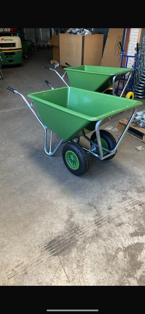 Kruiwagen 180 liter, Ophalen, Nieuw, Handmatig, Tweewielig