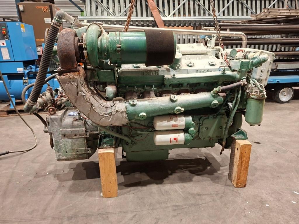 DETROIT DIESEL – Dieselmotor / Diesel engine, Ophalen, Gebruikt, Overige merken, Motor en Toebehoren