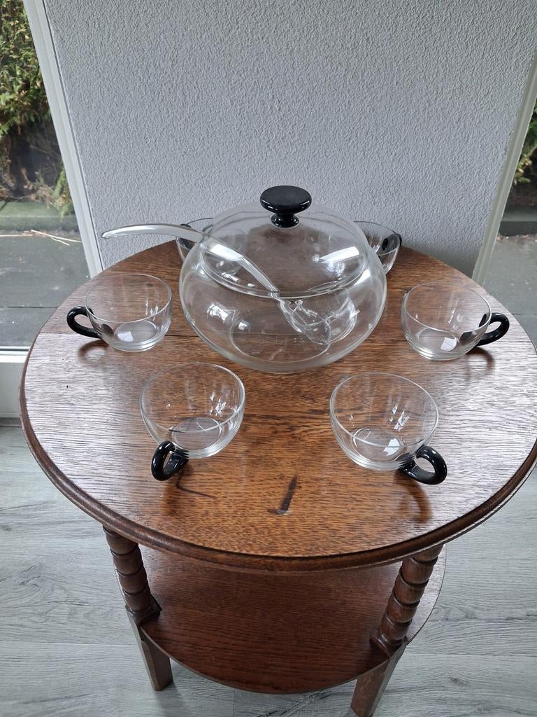 Bowlset Andries Dirk Copier, Ophalen