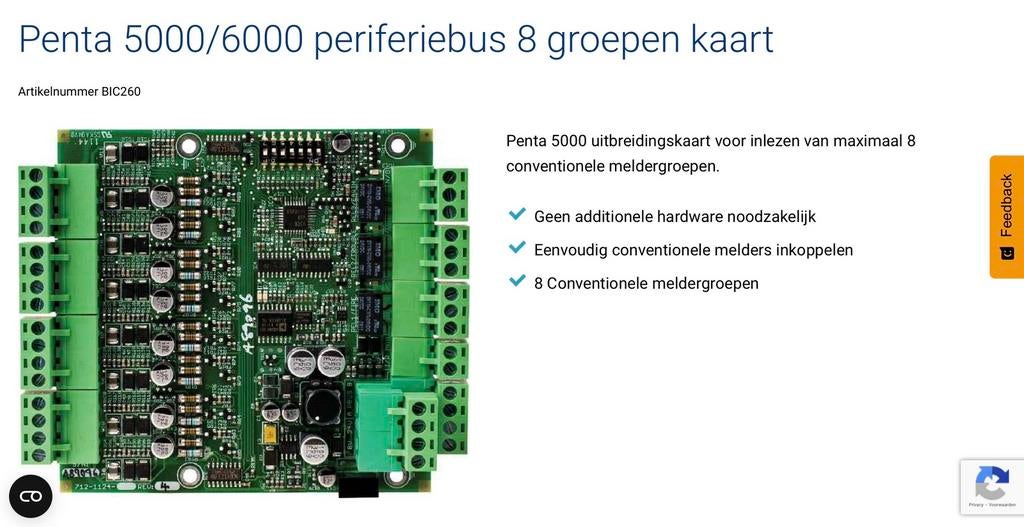 Hertek Bic 260, Ophalen of Verzenden, Gebruikt, Detector, Sensor of Melder, Overige soorten