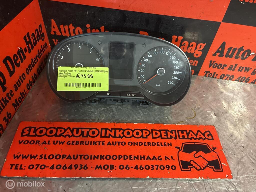 Volkswagen Polo 6R ('09-'14) 1.2/1.4 Tellerhuis | 6R0920860E, Gebruikt, Volkswagen, Ophalen of Verzenden, Volkswagen