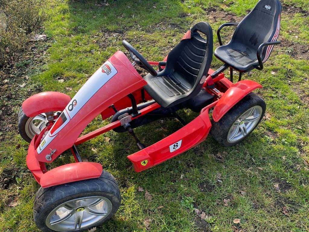 Berg Ferrari FXX Exclusive skelter - 2 zit - 7 versnellingen, Kinderen en Baby's, Speelgoed | Buiten | Skelters, Ophalen, Gebruikt