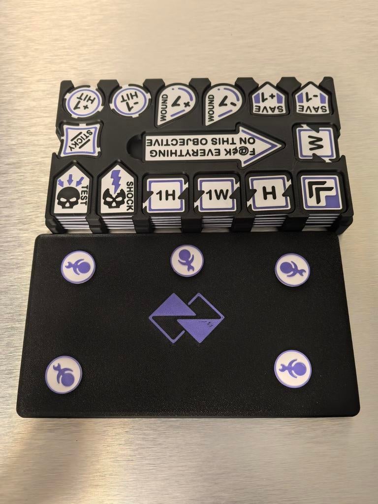 Warhammer 40k custom Tokens & more, Hobby en Vrije tijd, Wargaming, Ophalen of Verzenden, Nieuw, Warhammer 40000, Toebehoren