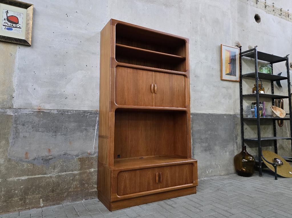 Jaren 80 Dyrlund Deens Design Kast Teak | Grote Wand Kast D, Grenenhout, 200 cm of meer, Ophalen of Verzenden, Minder dan 150 cm