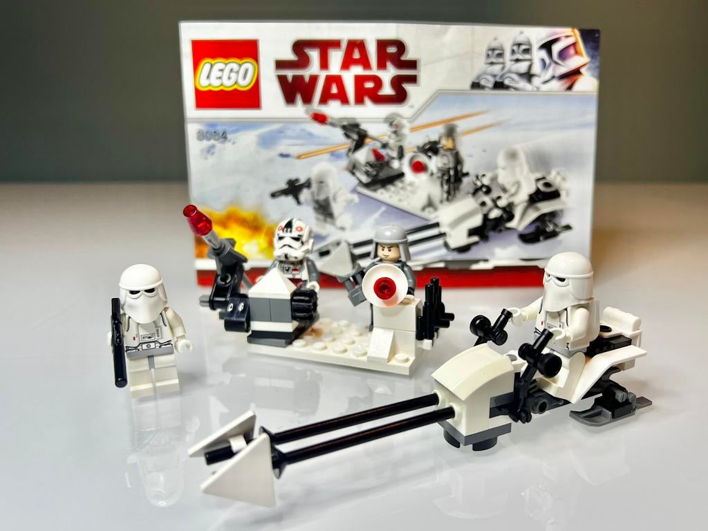 LEGO Star Wars Episode V Snowtrooper Battle Pack 8084-1, Ophalen of Verzenden, Zo goed als nieuw, Complete set, Lego