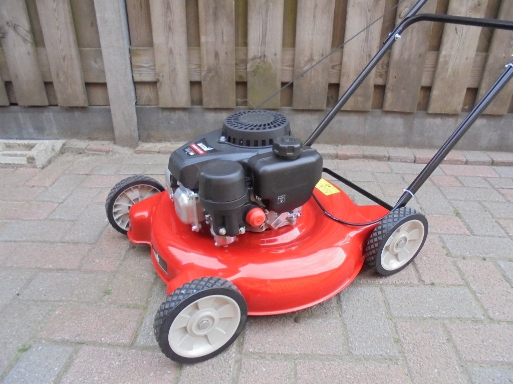 NIEUWE MTD MAAIER MET ZIJ UITGANG, Tuin en Terras, Ophalen, Cirkelmaaier, MTD, Nieuw