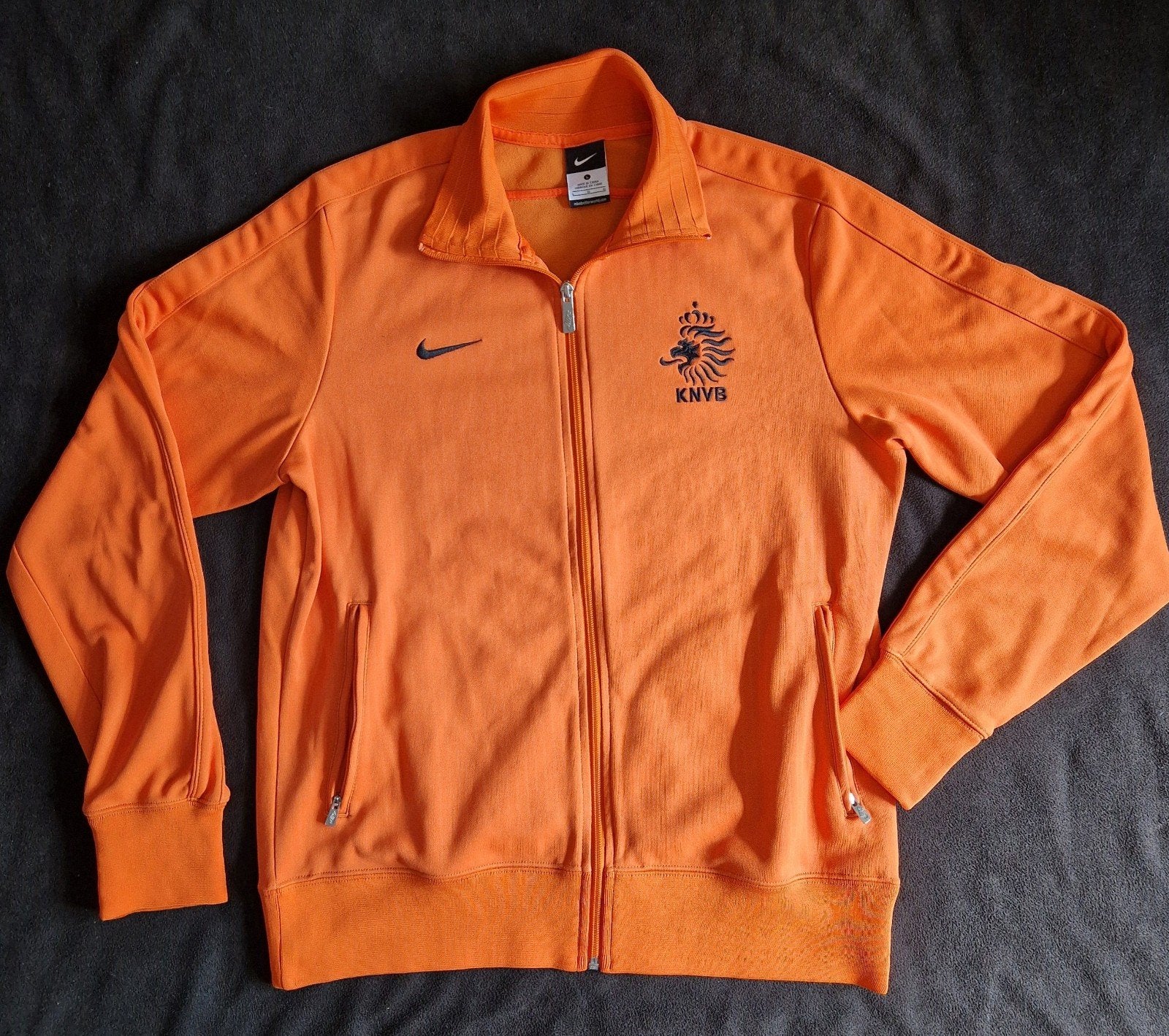 Nederlands elfta jack vestl N98 uit 2012 maat L, Maat 52/54 (L), Nike, Oranje, Ophalen of Verzenden