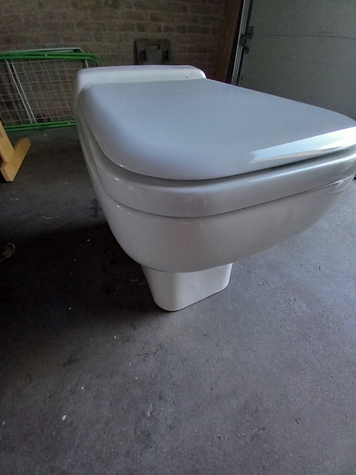 sanibroyeur toilet, Ophalen, Toilet