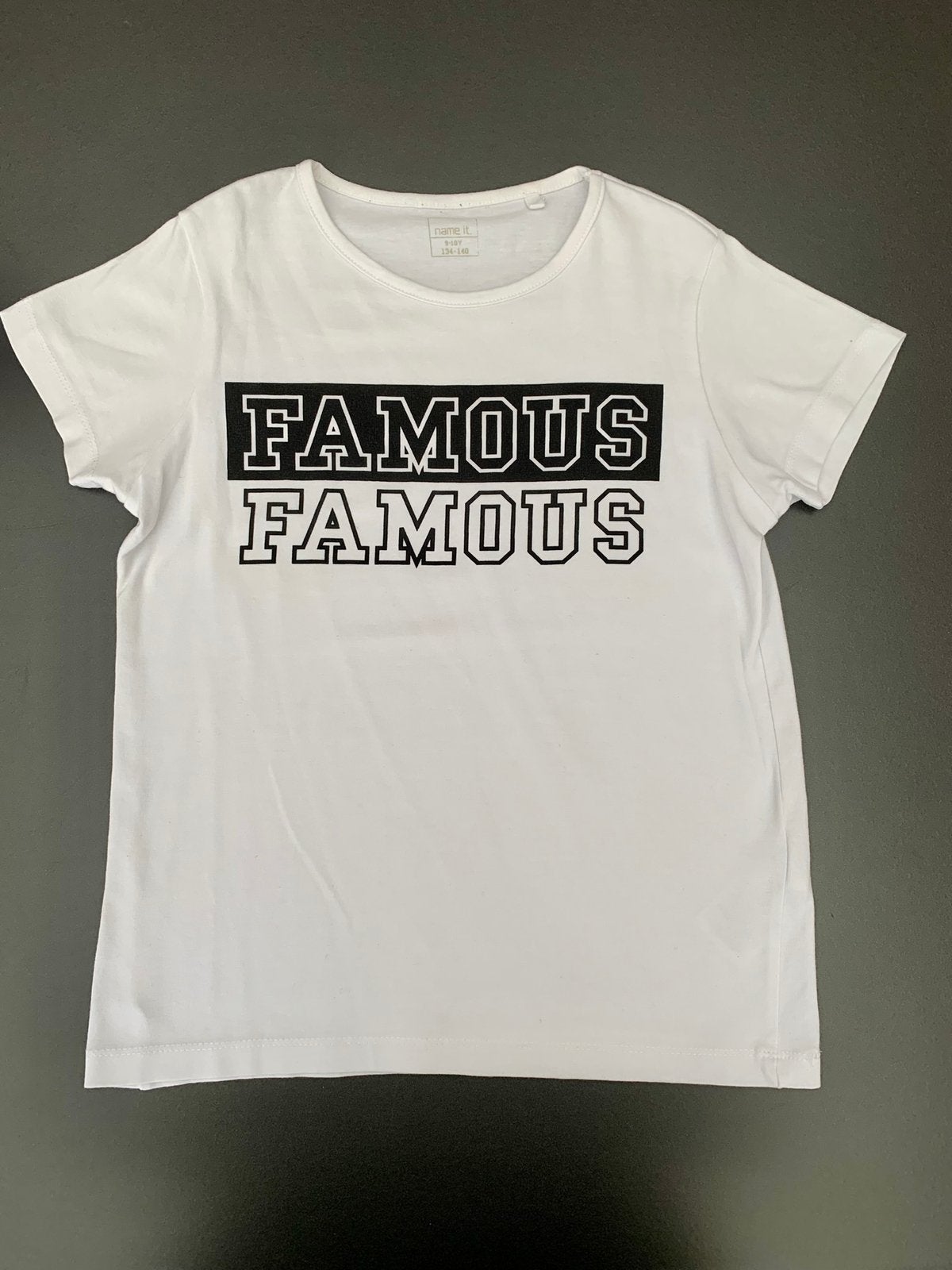TE KOOP: mooi shirt van Name It maat 134/140 ZGAN, Ophalen of Verzenden, Zo goed als nieuw, Meisje, Shirt of Longsleeve