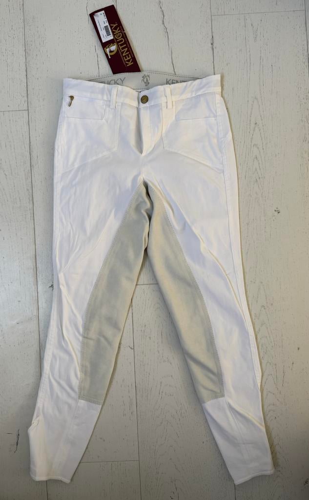 Kentucky new york wedstrijdrijbroek maat 40 lerenzit, Dieren en Toebehoren, Ophalen of Verzenden, Nieuw, Dames, Onderkleding