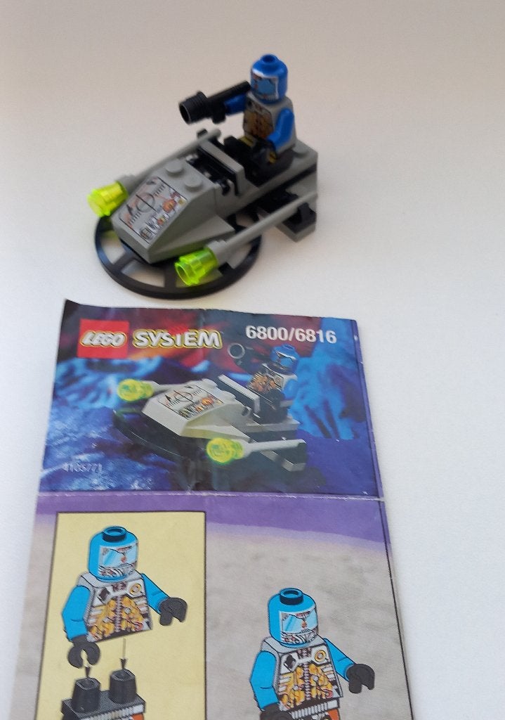 lego 6800-1, lego space, Cyberblaster (1997), Compleet, Gebruikt, Lego, Ophalen of Verzenden