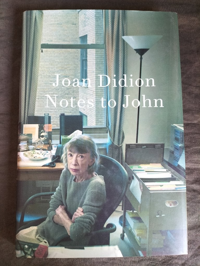 Joan Didion - Notes to John, Ophalen of Verzenden, Zo goed als nieuw, Joan Didion, Non-fictie