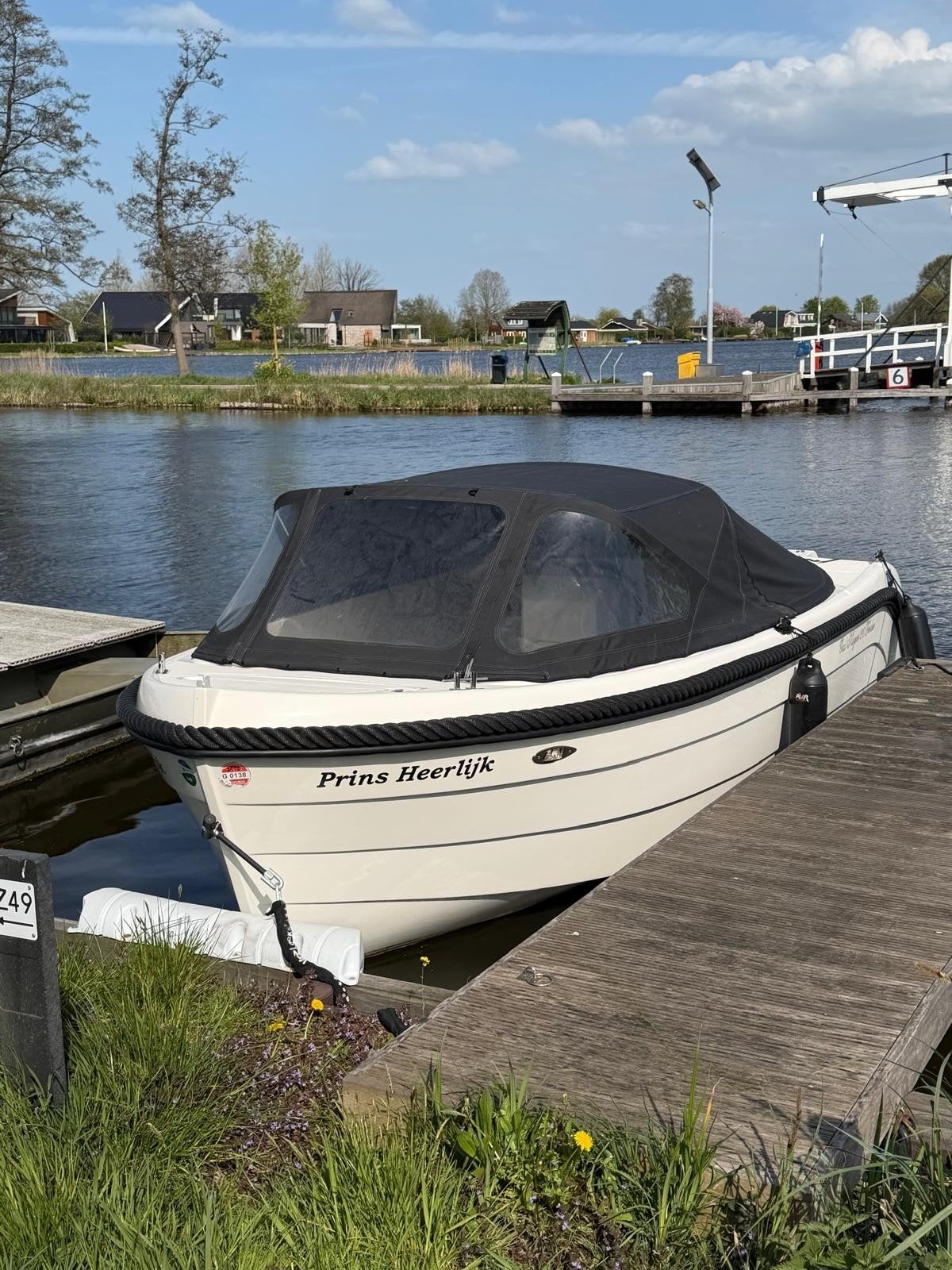 Oud Huijzer 616 Tender Sloep - uitstekende staat, Ophalen, Tender, 6 m, Rondzit