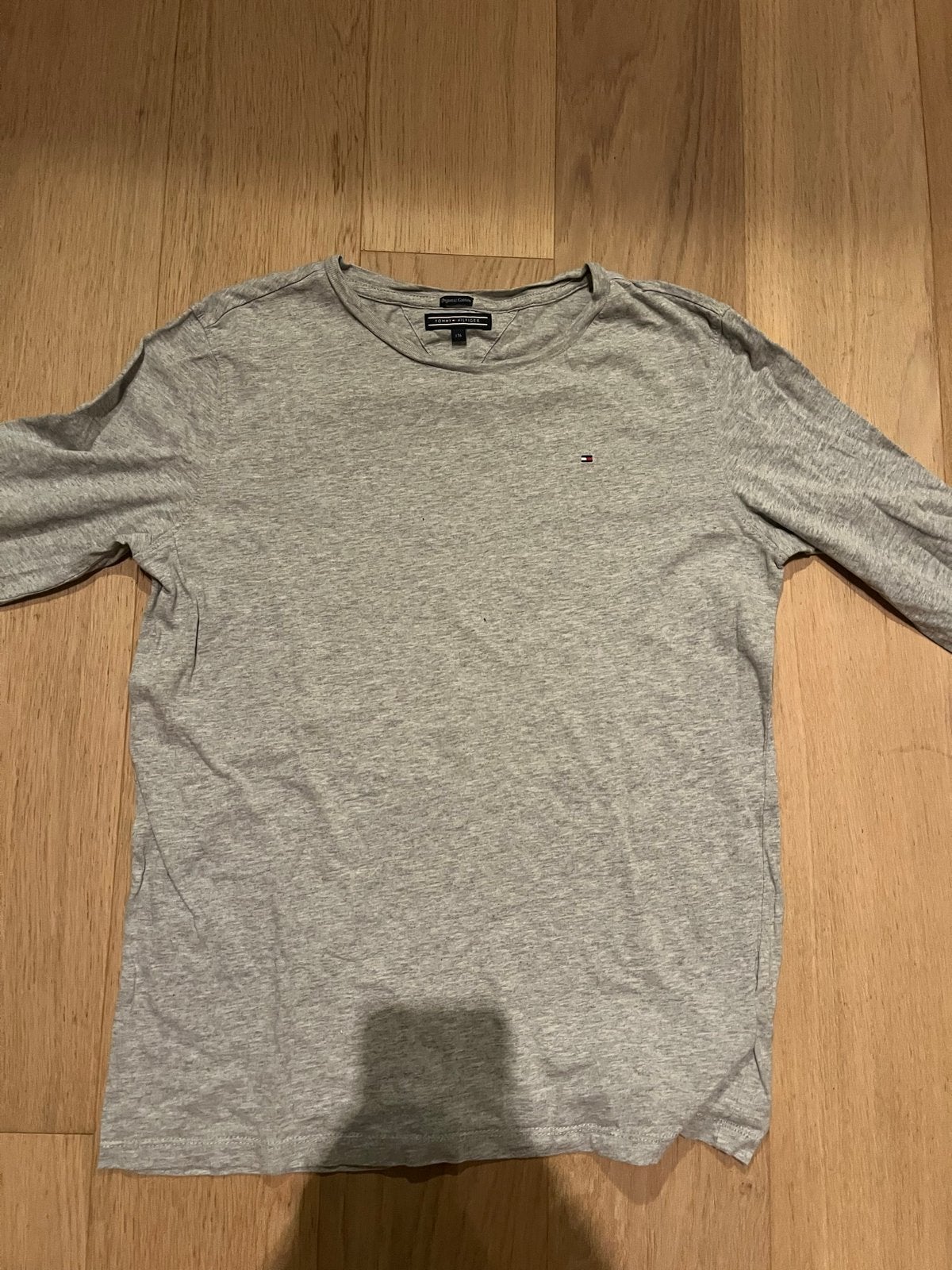 Tommy Hilfiger longsleeve T-shirt grijs maat 176, Ophalen of Verzenden, Zo goed als nieuw, Maat 46 (S) of kleiner, Grijs
