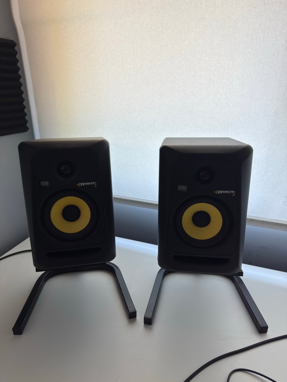 KRK Rokit 5 G3 Studiomonitoren (set van 2), Audio, Tv en Foto, Luidsprekers, Ophalen, Studiomonitor, Inclusief kabels, Zo goed als nieuw