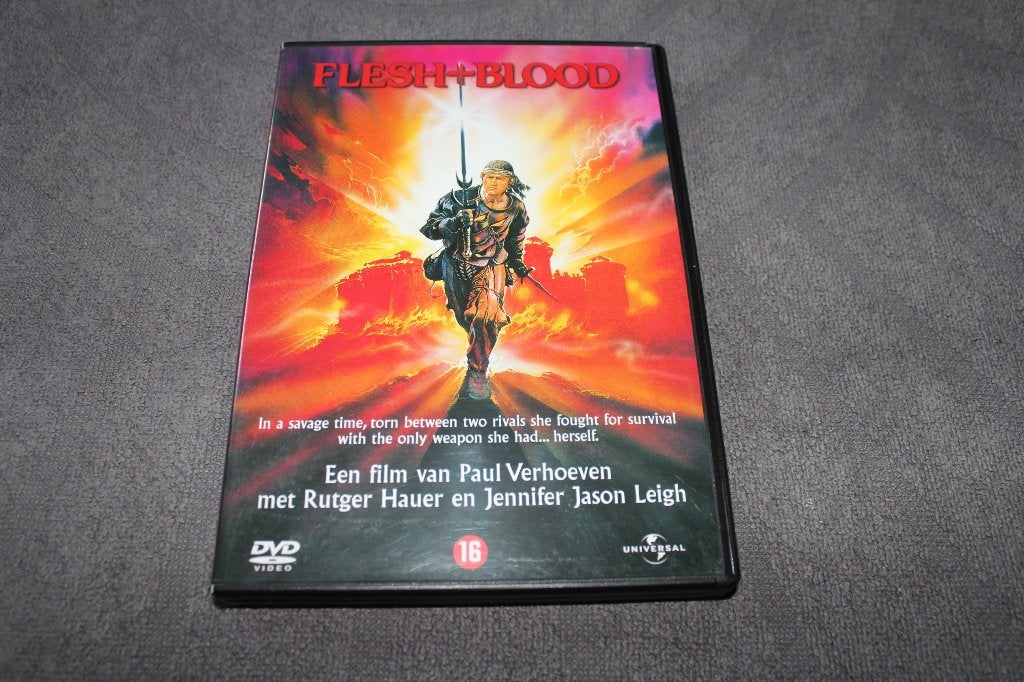 DVD Flesh + Blood, Vanaf 16 jaar, Nederlands, Actie, Ophalen of Verzenden