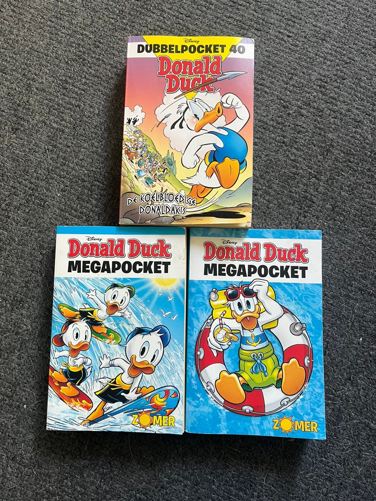 3 Donald Duck megapockets, Meerdere comics, Ophalen of Verzenden, Zo goed als nieuw, Europa