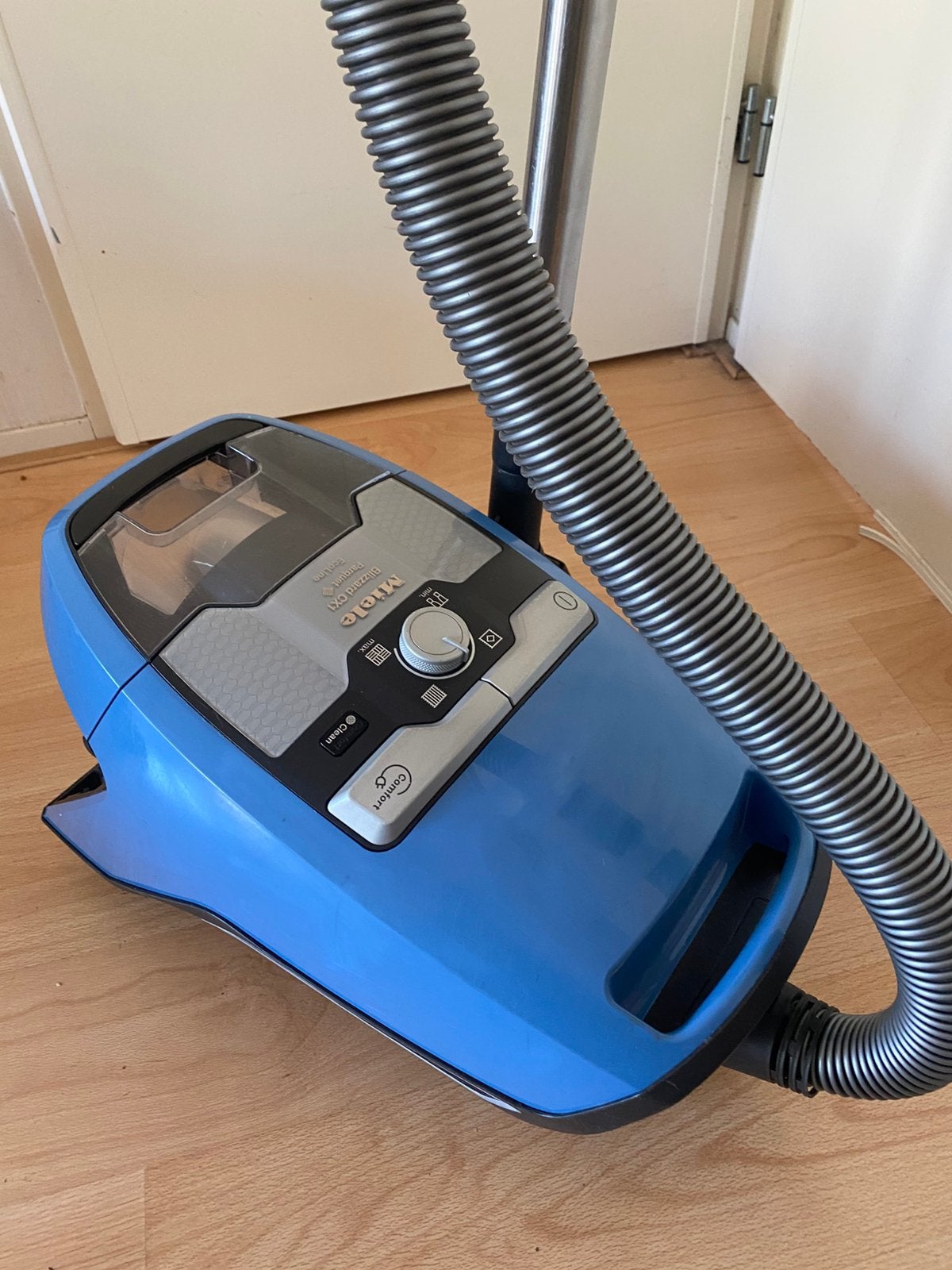 Miele CX 1 Blizzard parquet ecolone zakloze stofzuiger, Ophalen of Verzenden, Zo goed als nieuw