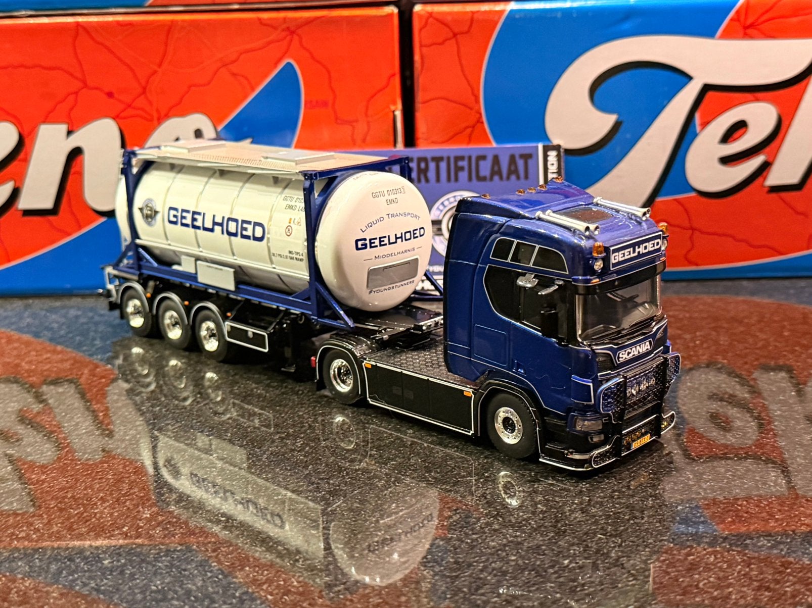 WSI - Scania next gen Geelhoed, Verzenden, Zo goed als nieuw, Bus of Vrachtwagen, Wsi