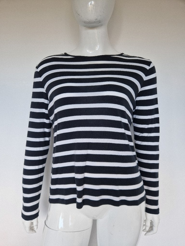 Ralph Lauren trui | Maat XL | Zwart/wit gestreept |, Kleding | Dames, Nijmegen, Wit, Ophalen of Verzenden, Zo goed als nieuw