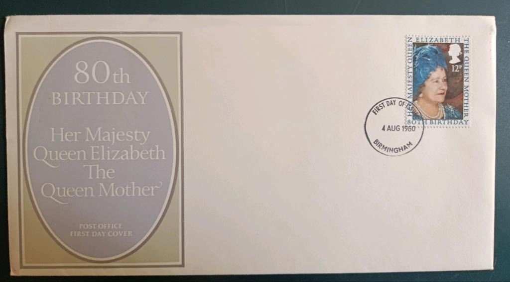 Engeland. FDC Queen Elizabeth 1980, Ophalen of Verzenden, Gestempeld