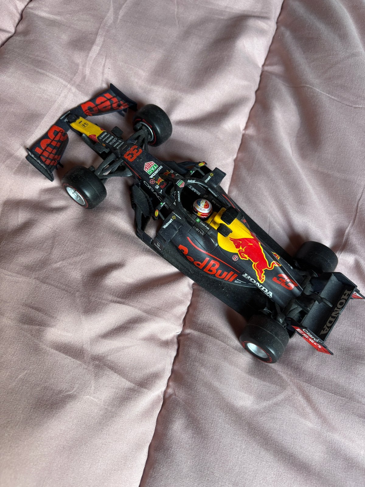 Red bull RB16, Ophalen of Verzenden, Zo goed als nieuw, Bburago