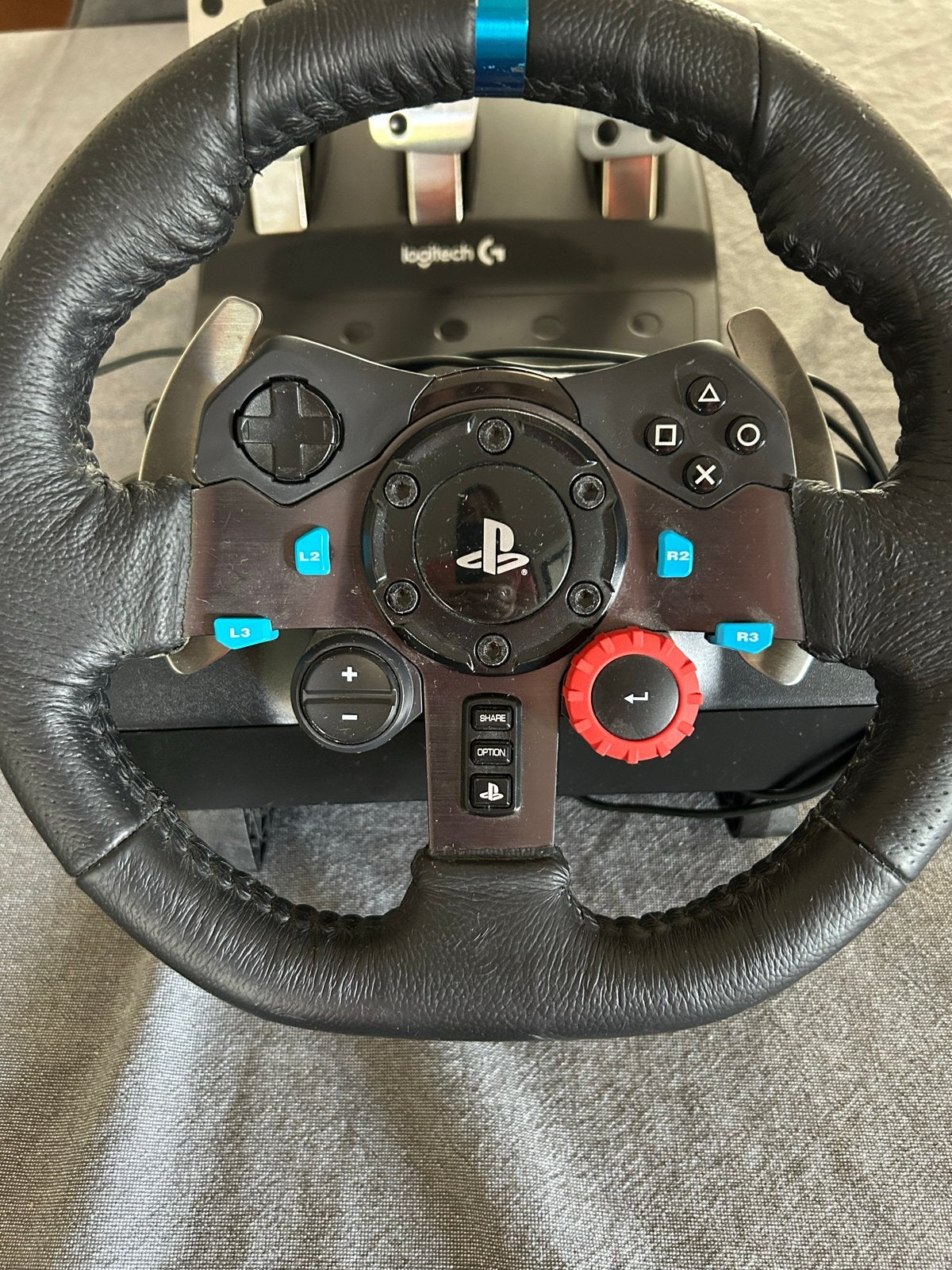 Logitech G29 Driving Force Racing Wheel + Pedalen, Ophalen, Gebruikt, Stuur of Pedalen, PlayStation 4