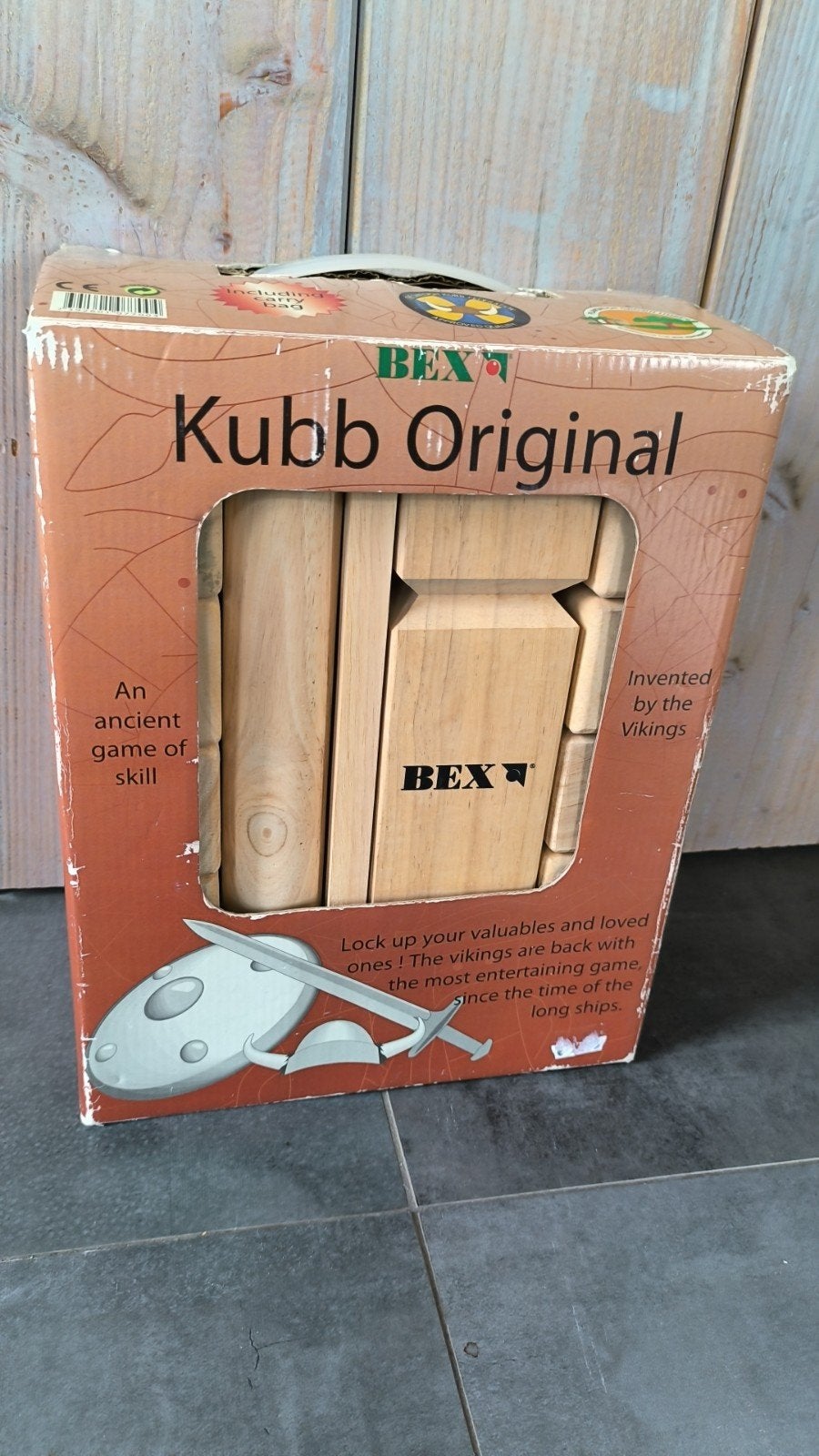 Bex Kubb Original - Nieuw in doos (doos beschadigd), Ophalen of Verzenden, Nieuw, Jongen of Meisje