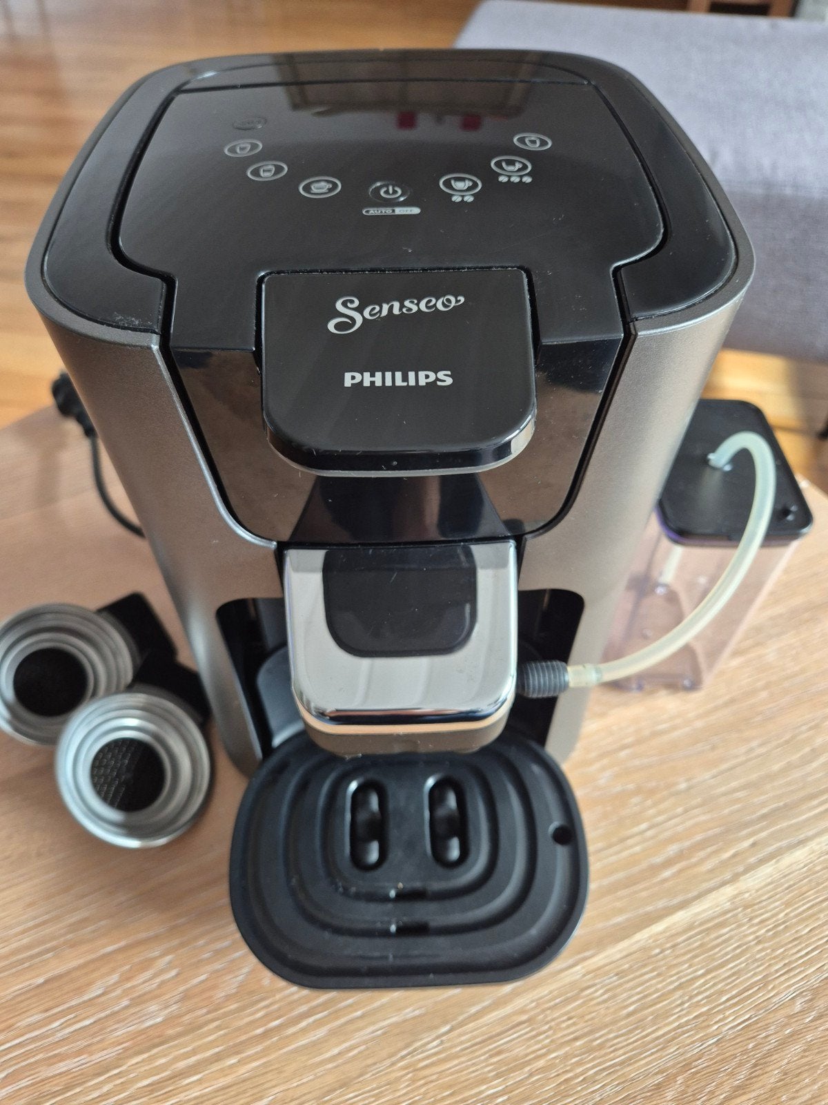 Senseo Philips met verse melktoevoeging voor cappuccino of l, Witgoed en Apparatuur, Ophalen, Gebruikt, Koffiemachine