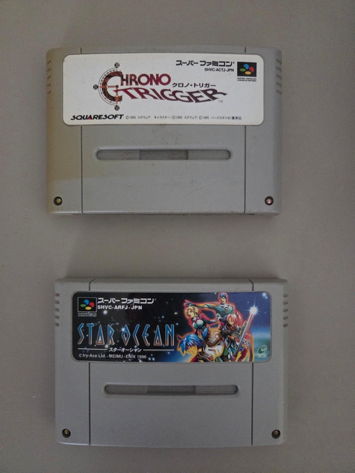 Chrono Trigger + Star Ocean, Spelcomputers en Games, 1 speler, Ophalen of Verzenden, Zo goed als nieuw, Role Playing Game (Rpg)