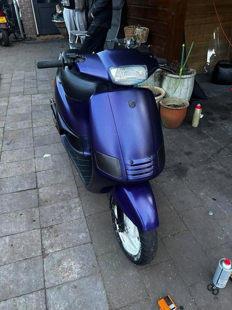 Zip type 1 70cc stage6mk2 op snor zonder WOK!, Fietsen en Brommers, Scooters | Piaggio, Ophalen, Zo goed als nieuw, Tweetakt, Zip