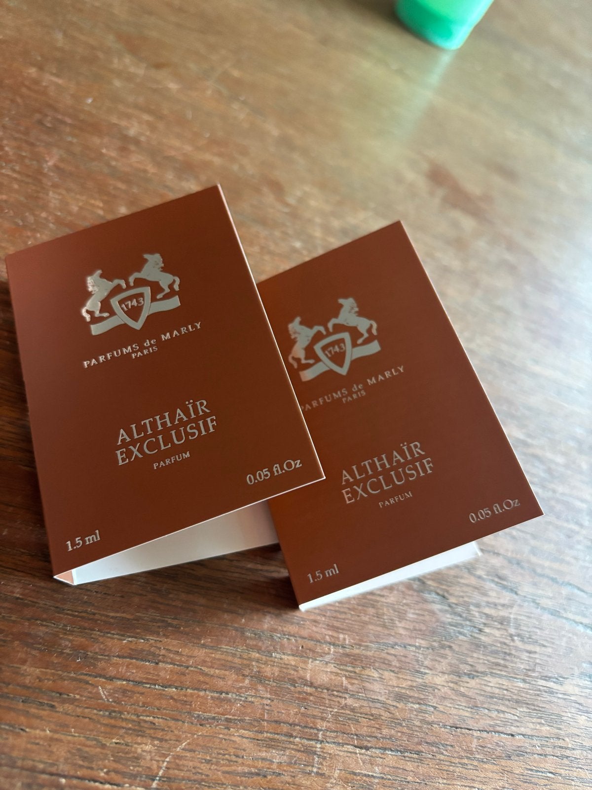 Parfums de Marly Althaïr Exclusif - 2x 1.5ml samples, Ophalen of Verzenden, Nieuw