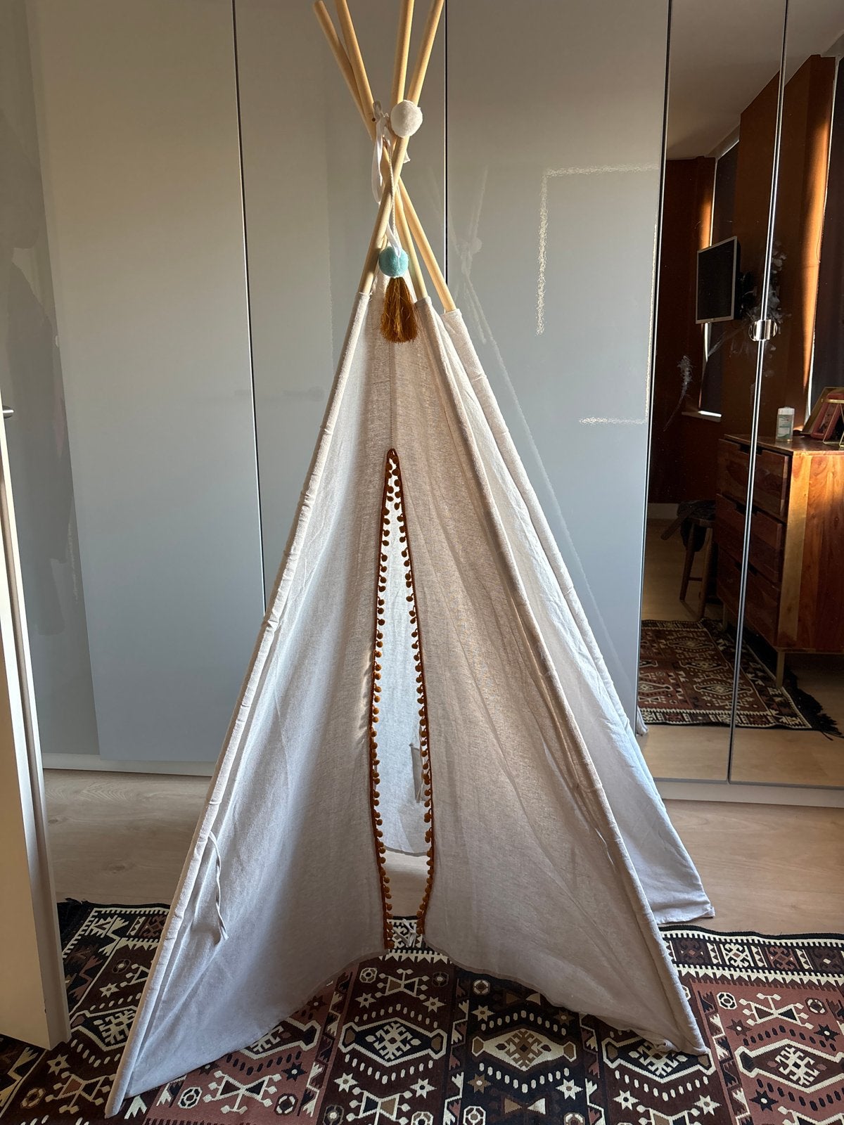 Tipi tent voor kinderen - Speeltent, Ophalen, Zo goed als nieuw, Jongen of Meisje