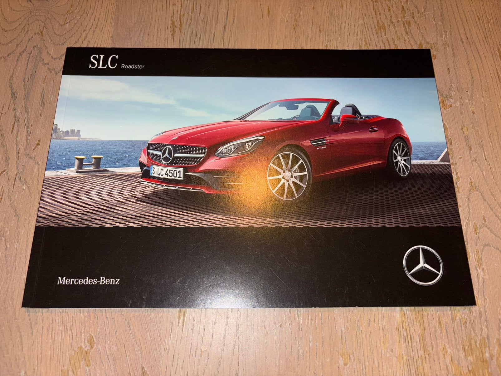 Folder Mercedes-Venz SLC Roadster (R172) 2017, Ophalen of Verzenden, Mercedes