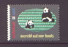 Nederland 1984 1314 Wereldnatuurfonds Panda, Postfris, Ophalen of Verzenden, Na 1940, Postfris