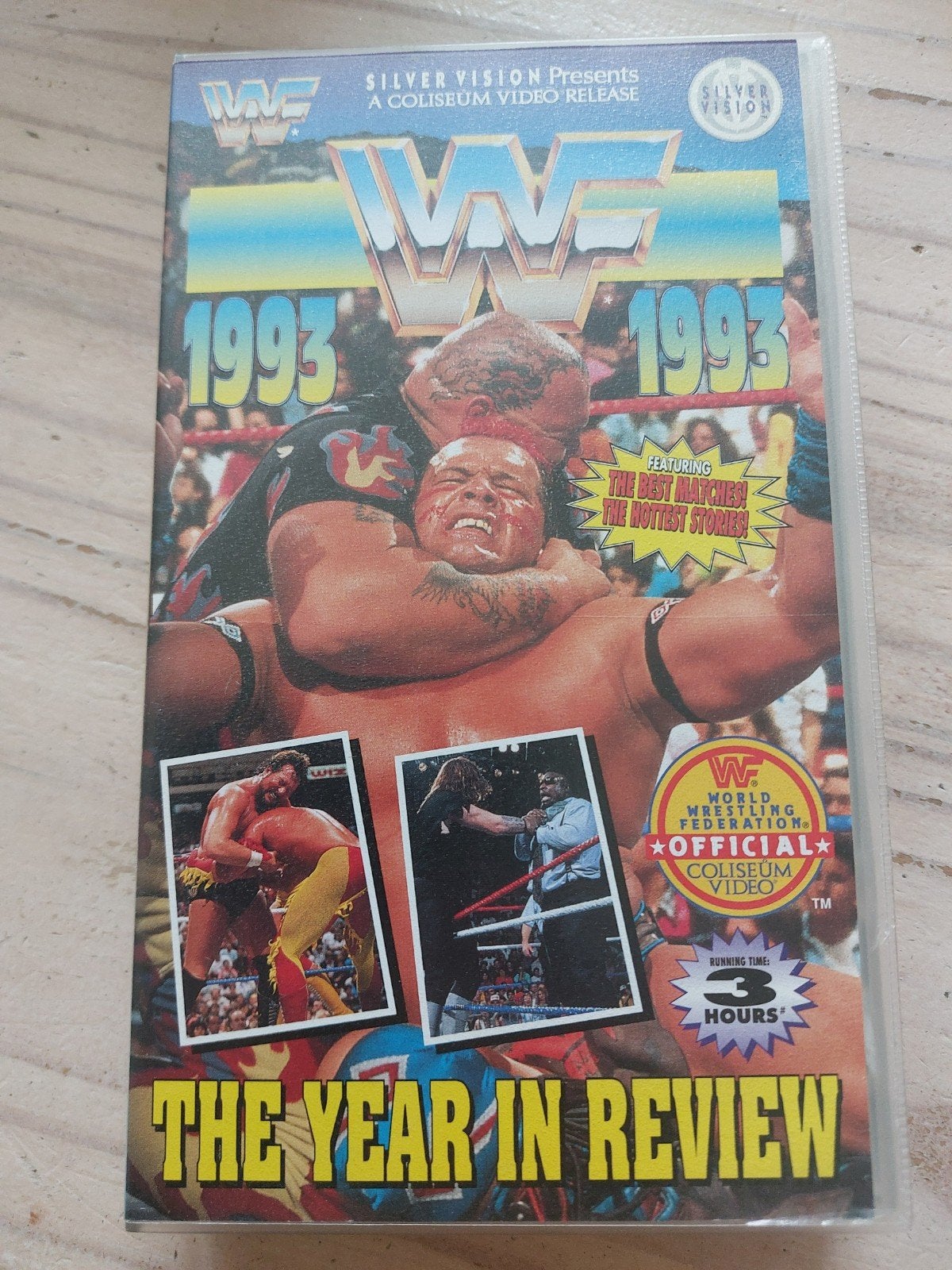 Wwf wrestling year in review 1993, Alle leeftijden, Ophalen of Verzenden, Gebruikt