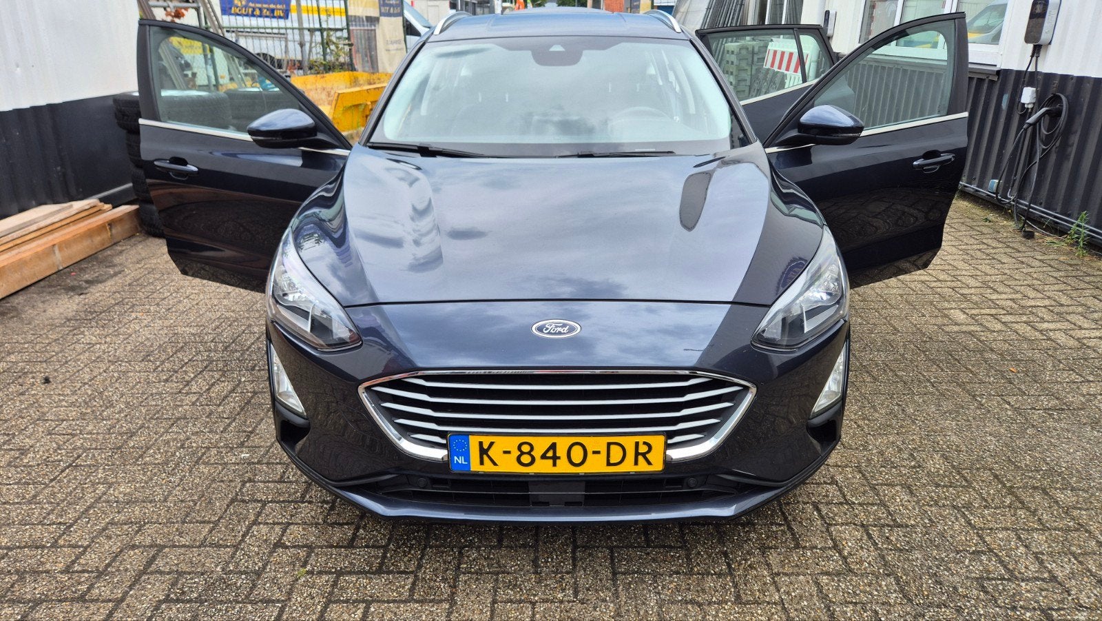 Ford Focus 1.0 Ecoboost Hybrid 125pk 2020 Blauw, Auto's, Ford, 1288 kg, Blauw, Origineel Nederlands, 999 cc