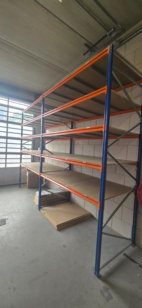 Nlm magazijnstelling 300x200x100 2 x 5 laags extra verzwaard, Huis en Inrichting, Ophalen, Zo goed als nieuw