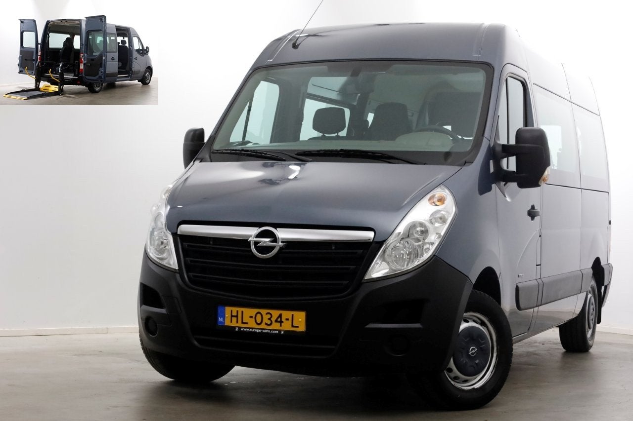 Opel Movano Combi 2.3 CDTI 145pk Euro6 L2H2 Rolstoelbus Incl, Auto's, Opel, Voorwielaandrijving, 145 pk, 15 km/l, Gebruikt