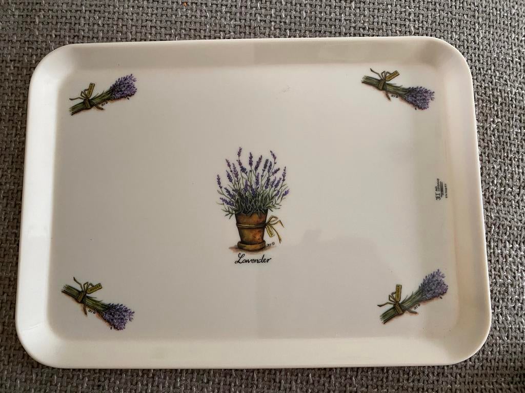 Dienblad lavendel klein - Jet by ter Steege lavender, Huis en Inrichting, Ophalen of Verzenden, Zo goed als nieuw, Rechthoekig